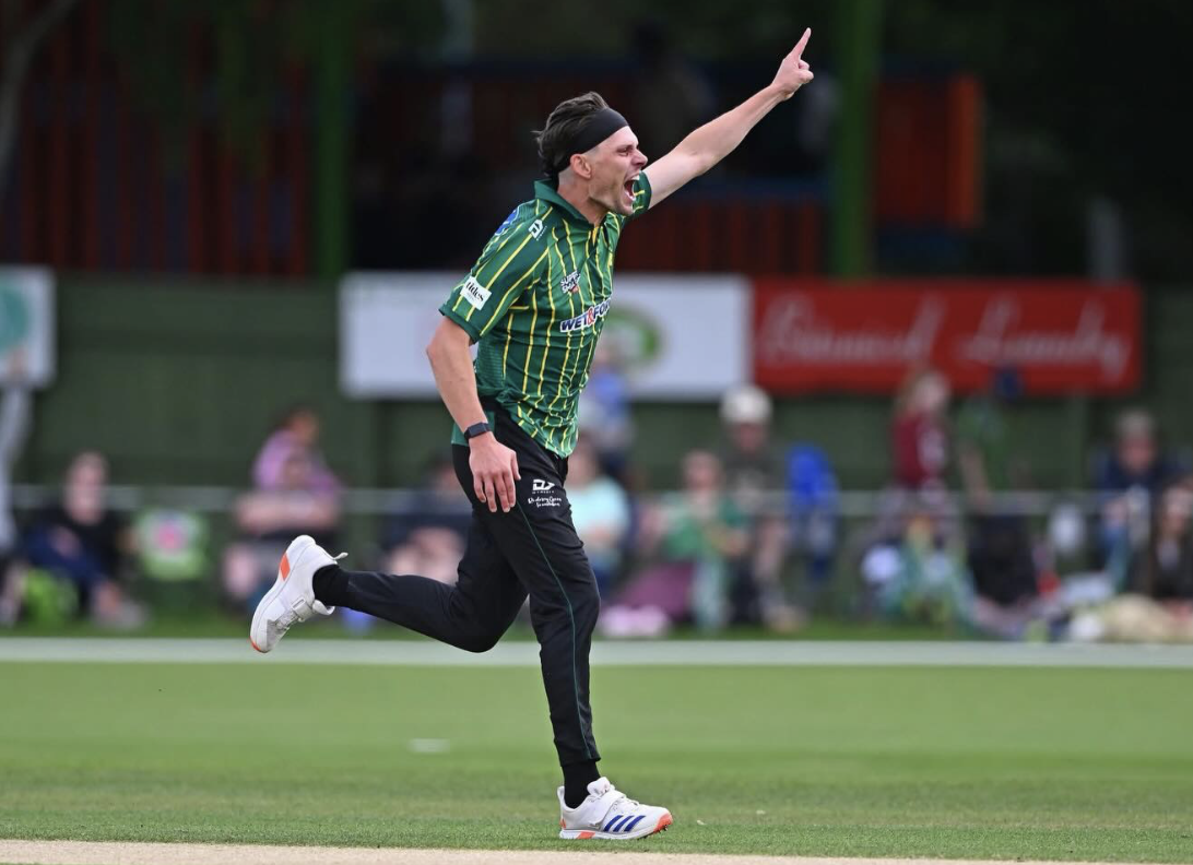 New Zealand cricketer sets record with five wickets in five balls